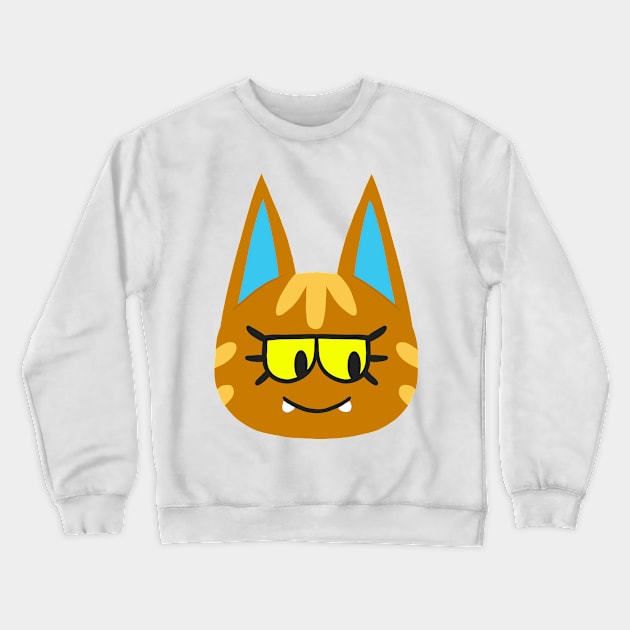 Katt ACNH Crewneck Sweatshirt by Apeiro-phobiac